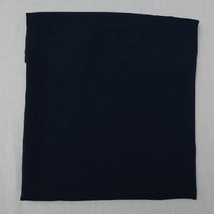 Plain Georgette Chiffon Hijab- Navy Blue