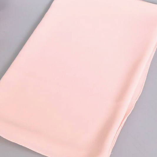 Plain Georgette Chiffon Hijab-Baby PInk