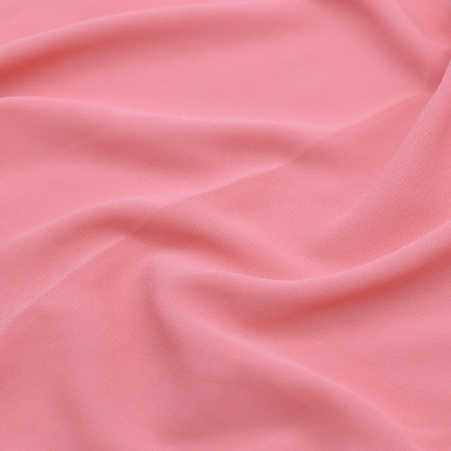 Plain Georgette Chiffon Hijab- Baby Pink Flamingo