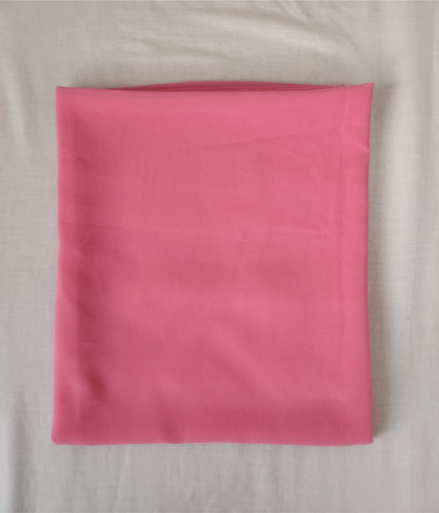 Plain Georgette Chiffon Hijab- Baby Pink Flamingo