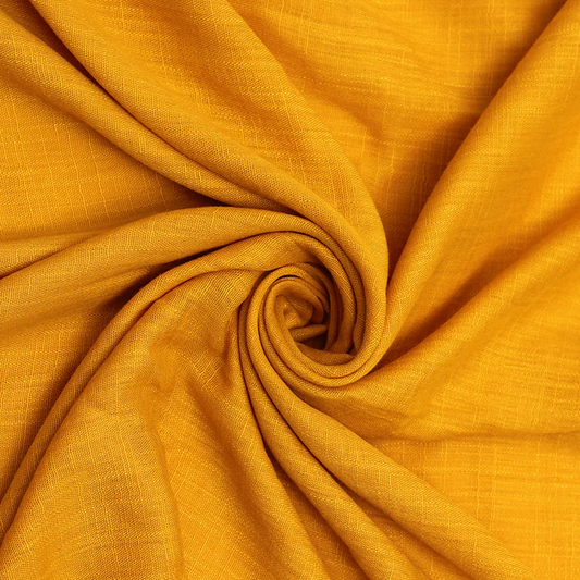 Turkish Lawn Hijab-Mustard- Yellow Ochre